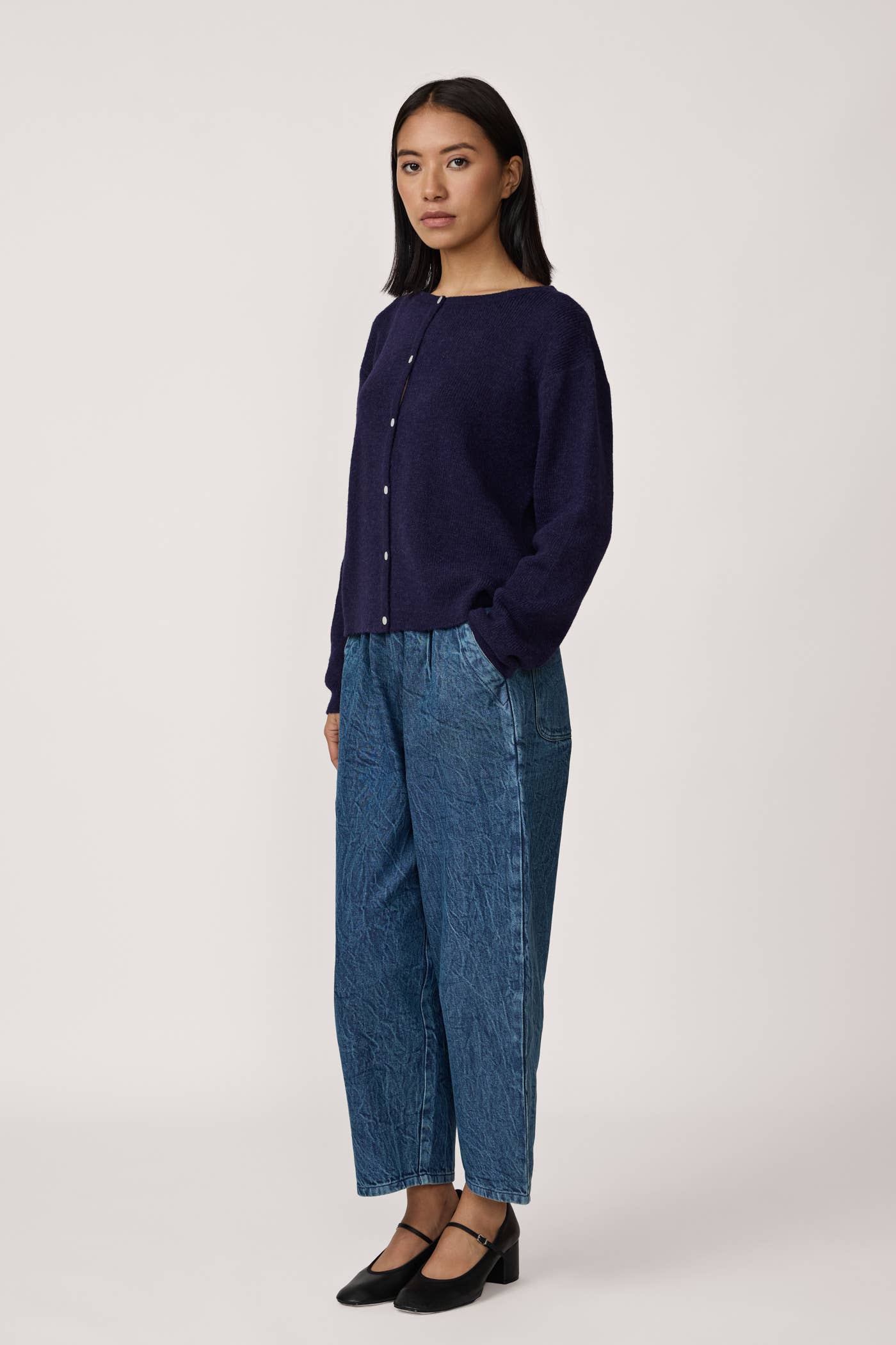 Classic Cardigan | Midnight