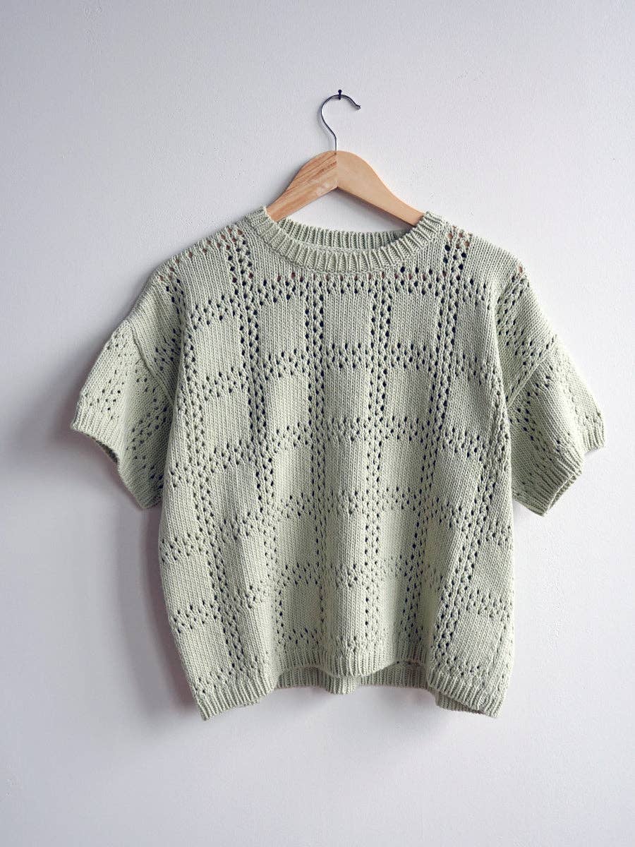 Florence Grid Tee | Plaster
