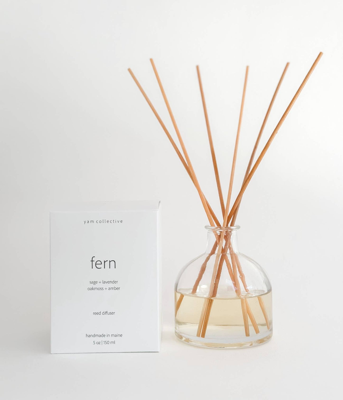 Fern Reed Diffuser | Oakmoss + Amber