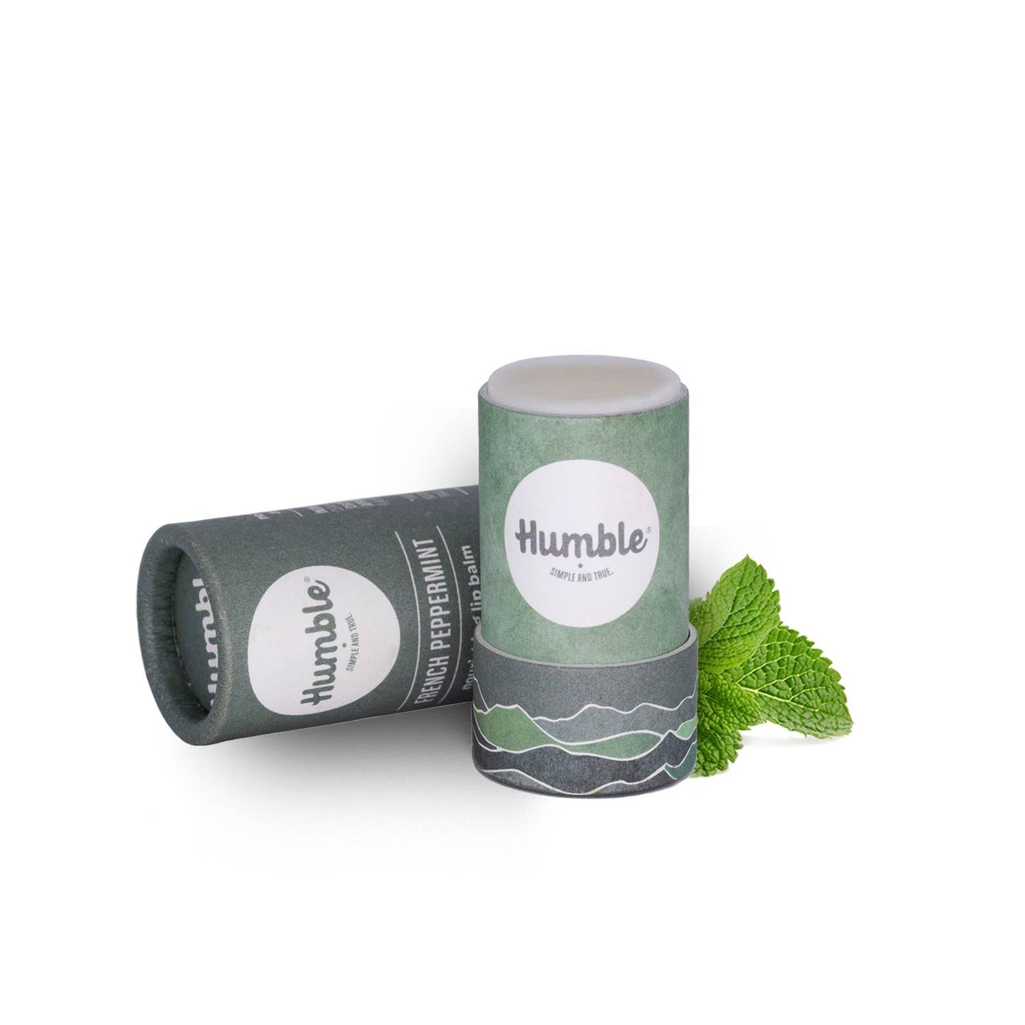 Humble French Peppermint Plastic-free Lip Balm