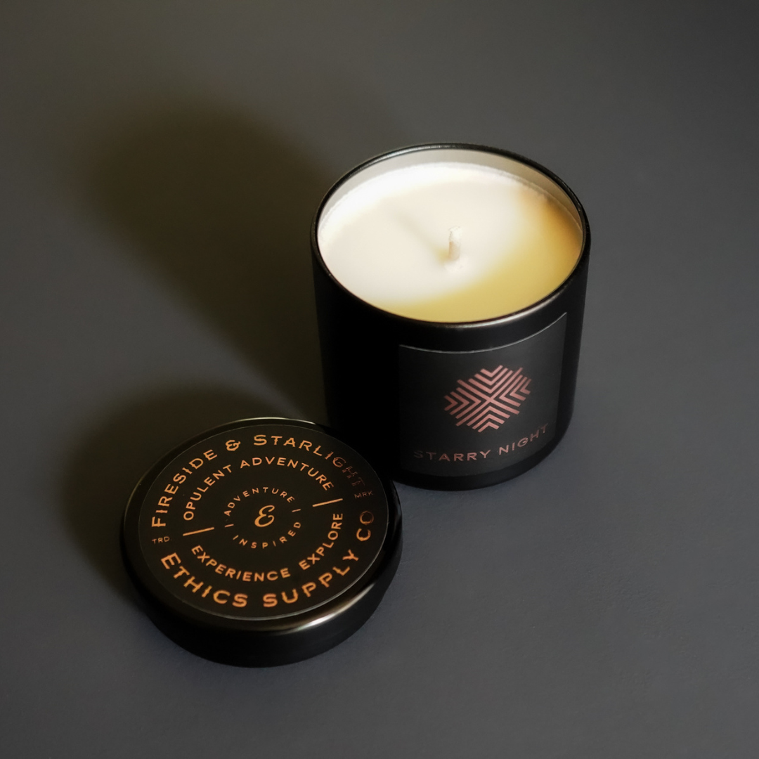 Starry Night Travel Candle