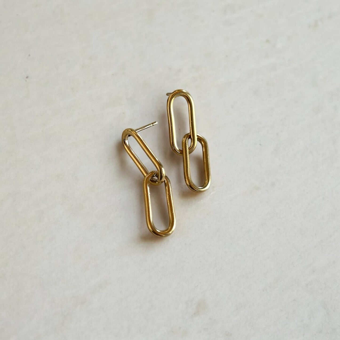 Lennox Paperclip Earrings 