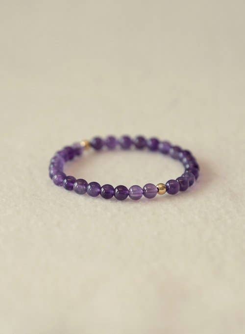 Peace | Crystal Mala Gemstone Bracelet