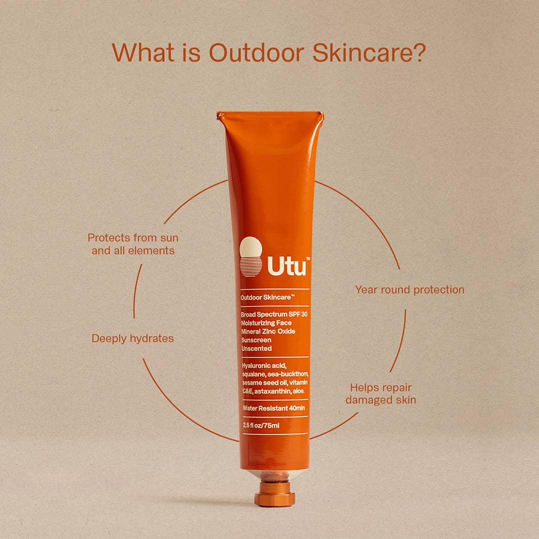 Utu SPF 30 Daily Moisturizing Face Sunscreen | 2.5oz/75ml