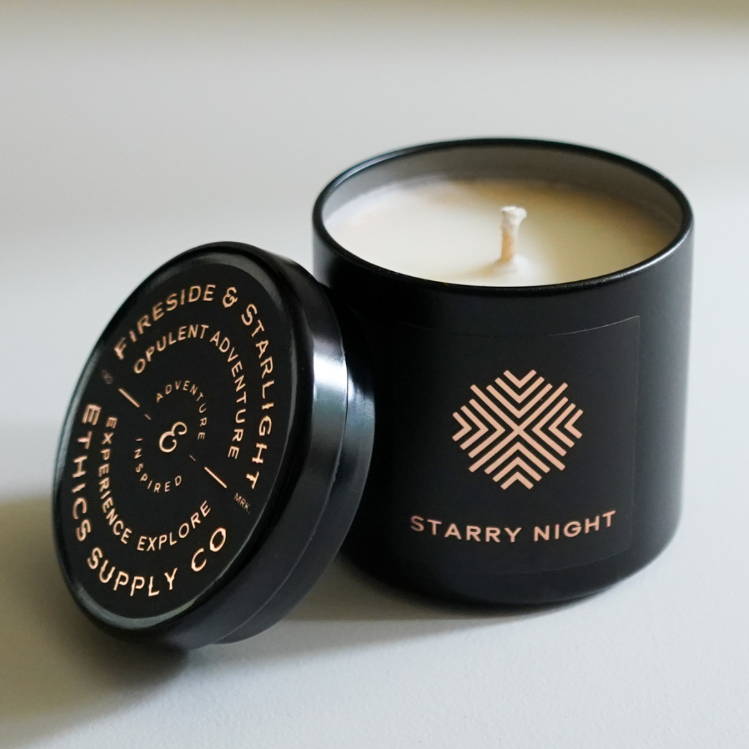 Starry Night Travel Candle