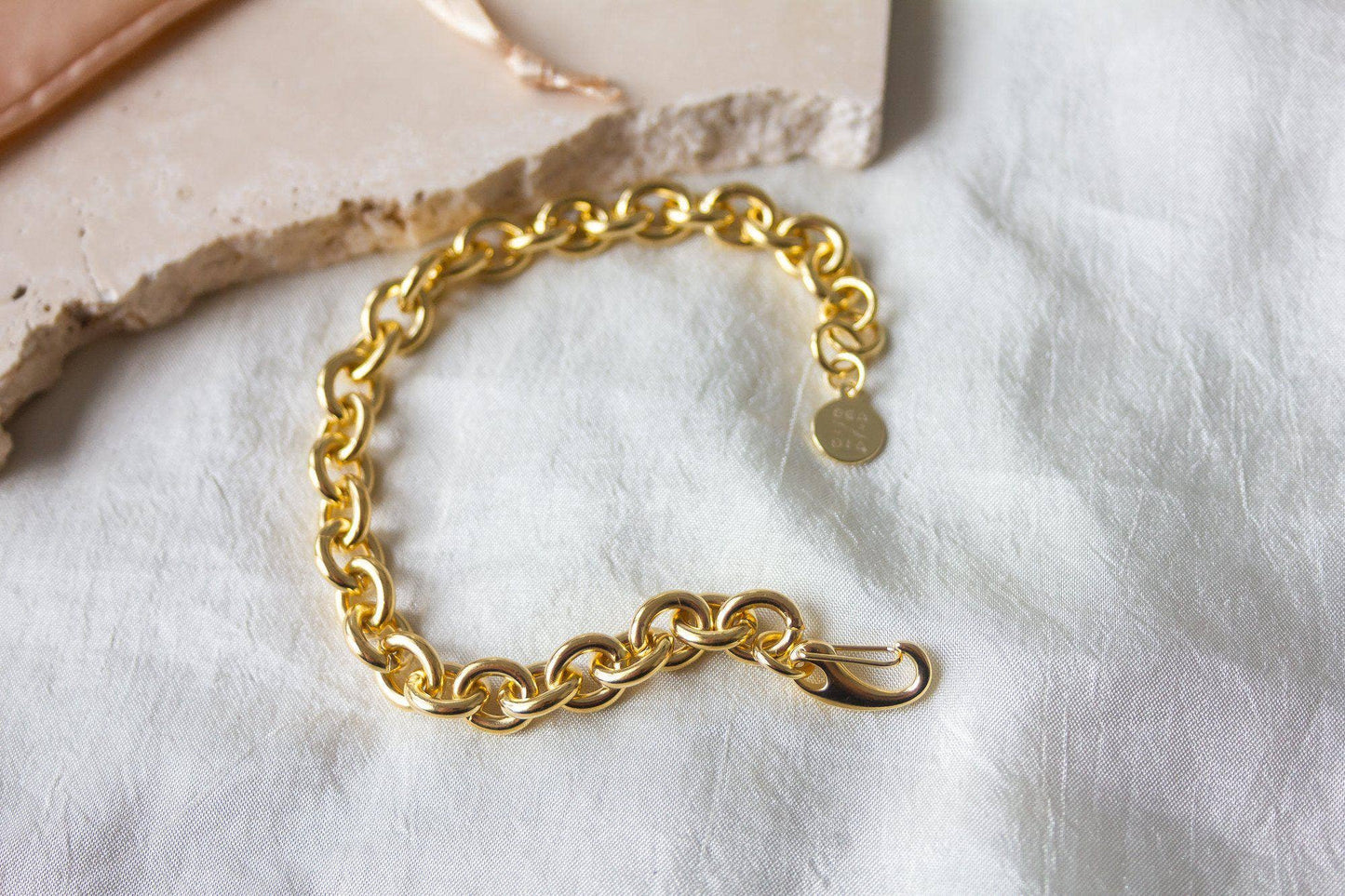 Paz Golden Chain Bracelet