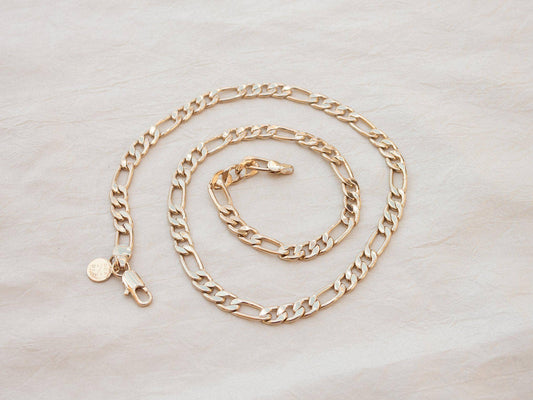 Thick Figaro Chain Necklace