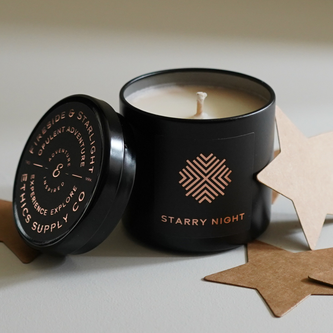 Starry Night Travel Candle