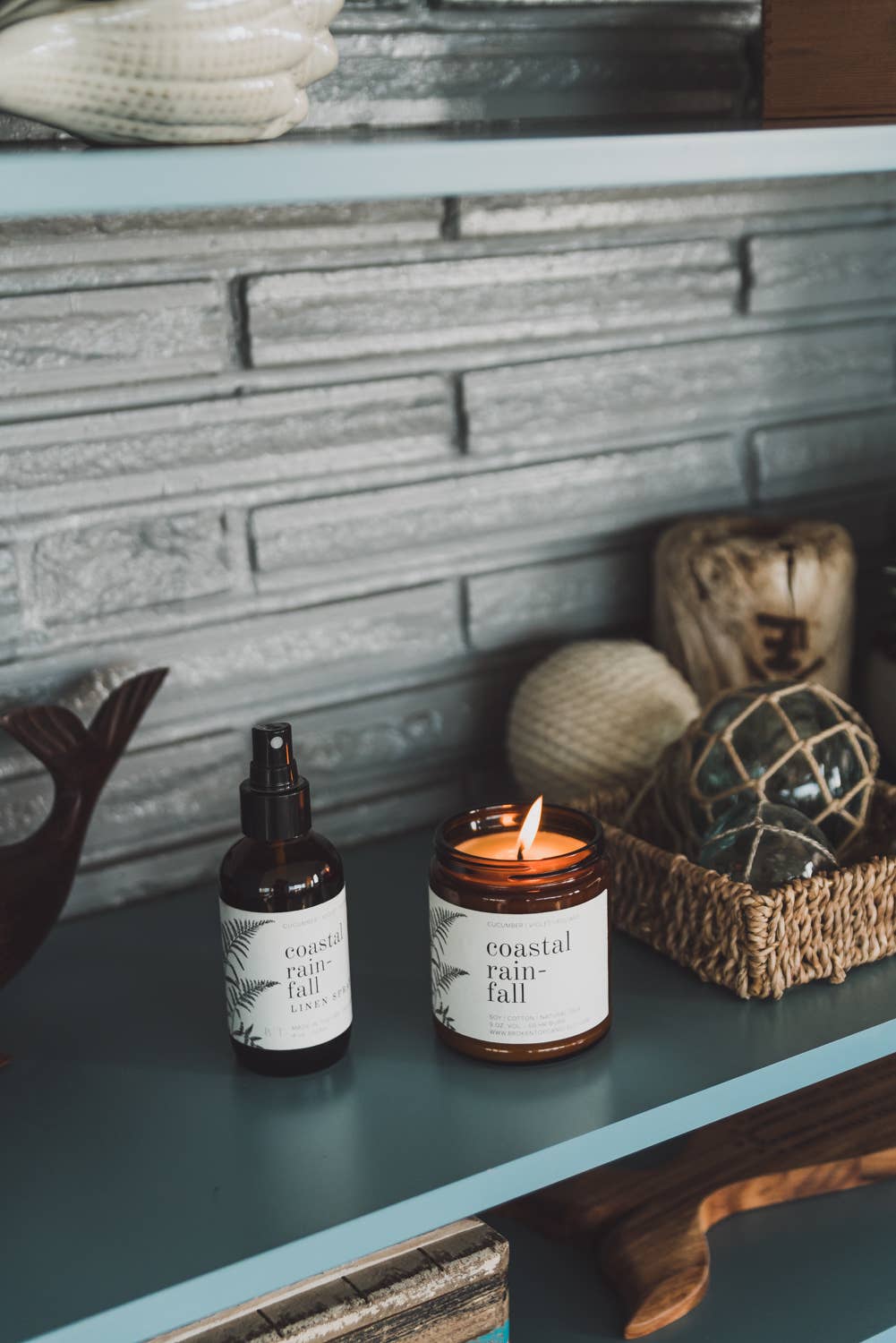 Coastal Rainfall | 9oz Soy Candle