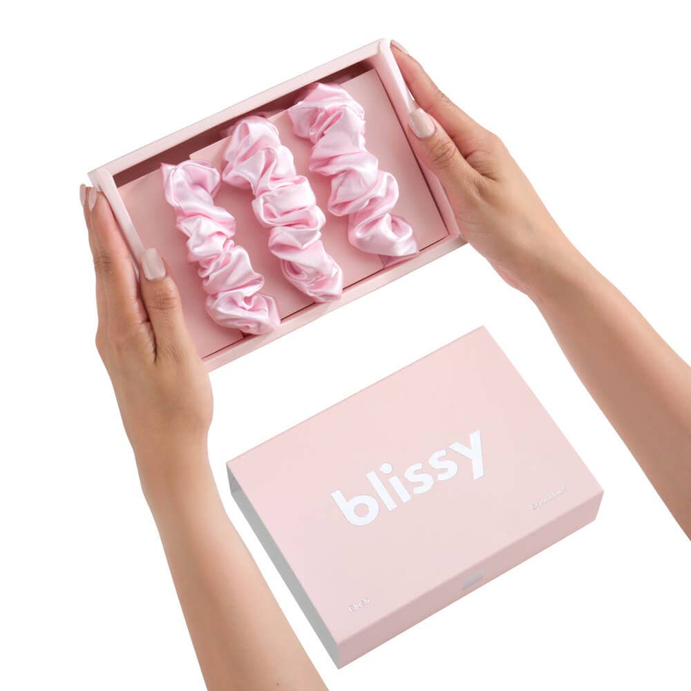 Blissy Scrunchies | Blush