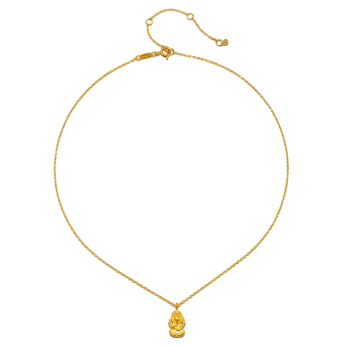Favored by Fortune Ganesha Necklace