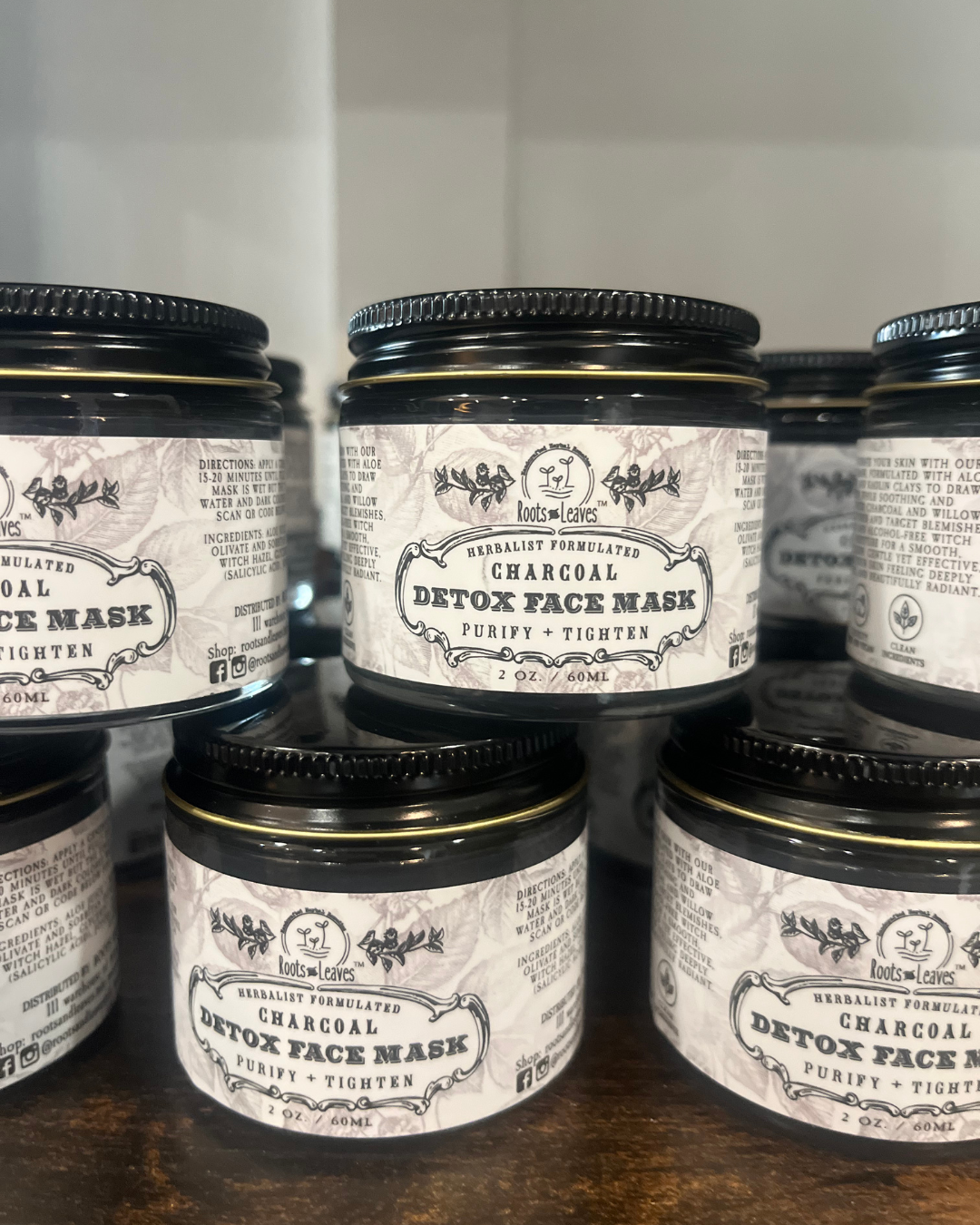 Vegan Charcoal Detox Face Mask