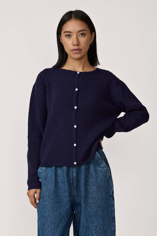 Classic Cardigan | Midnight