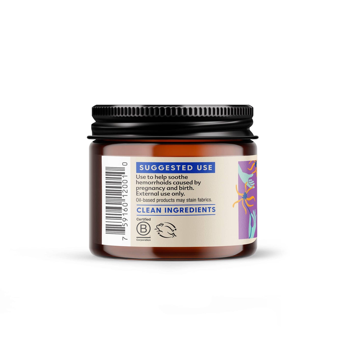 Motherlove Mom's Bottom Balm | 1 oz