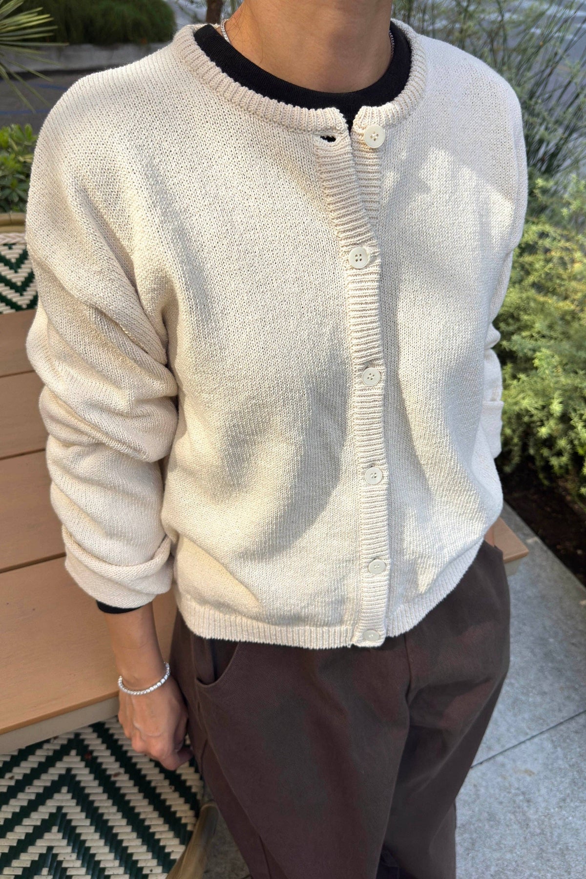 Le Bon Shoppe Cotton Leila Cardigan