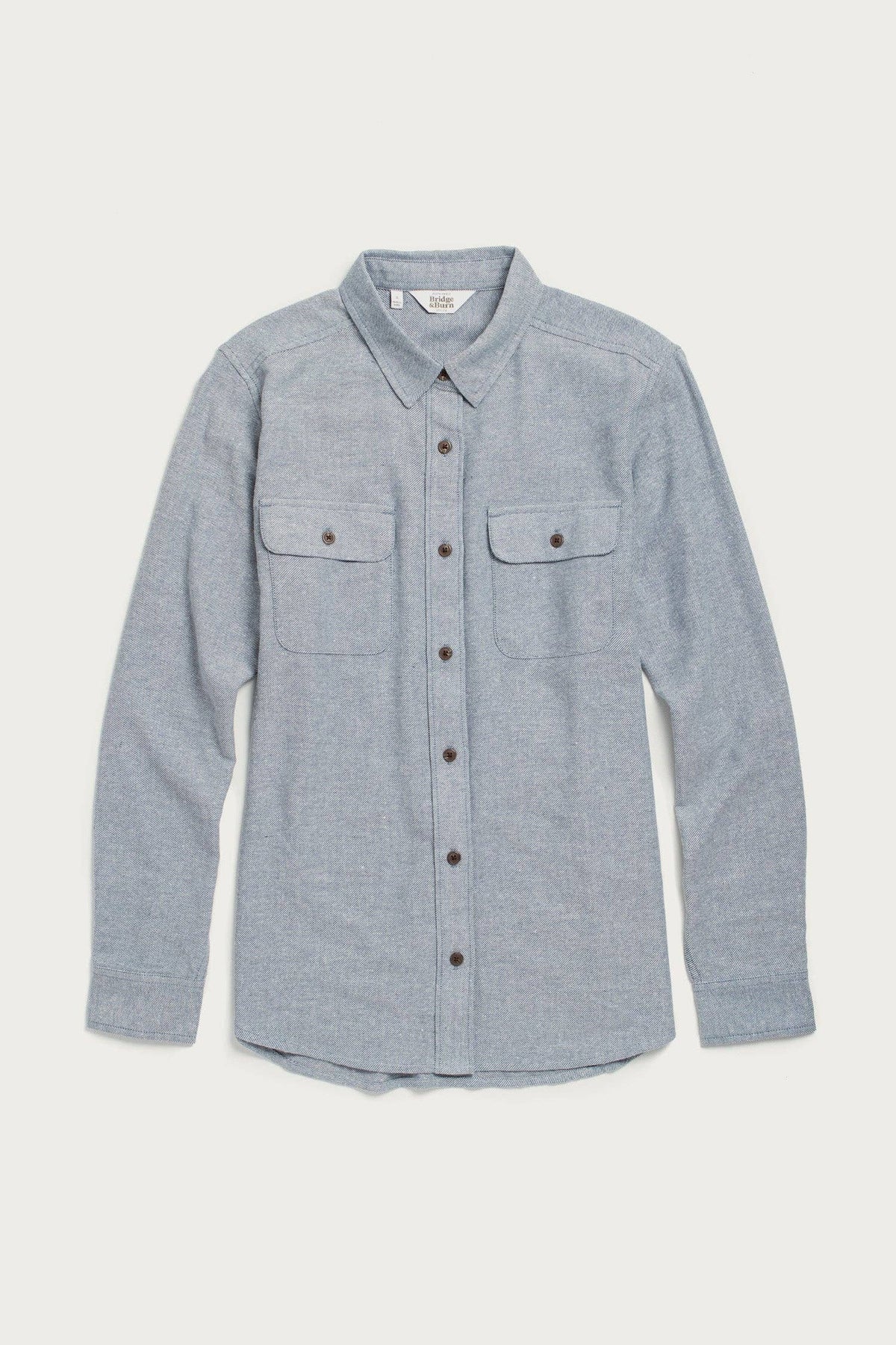 Denim Twill Flannel Shirt