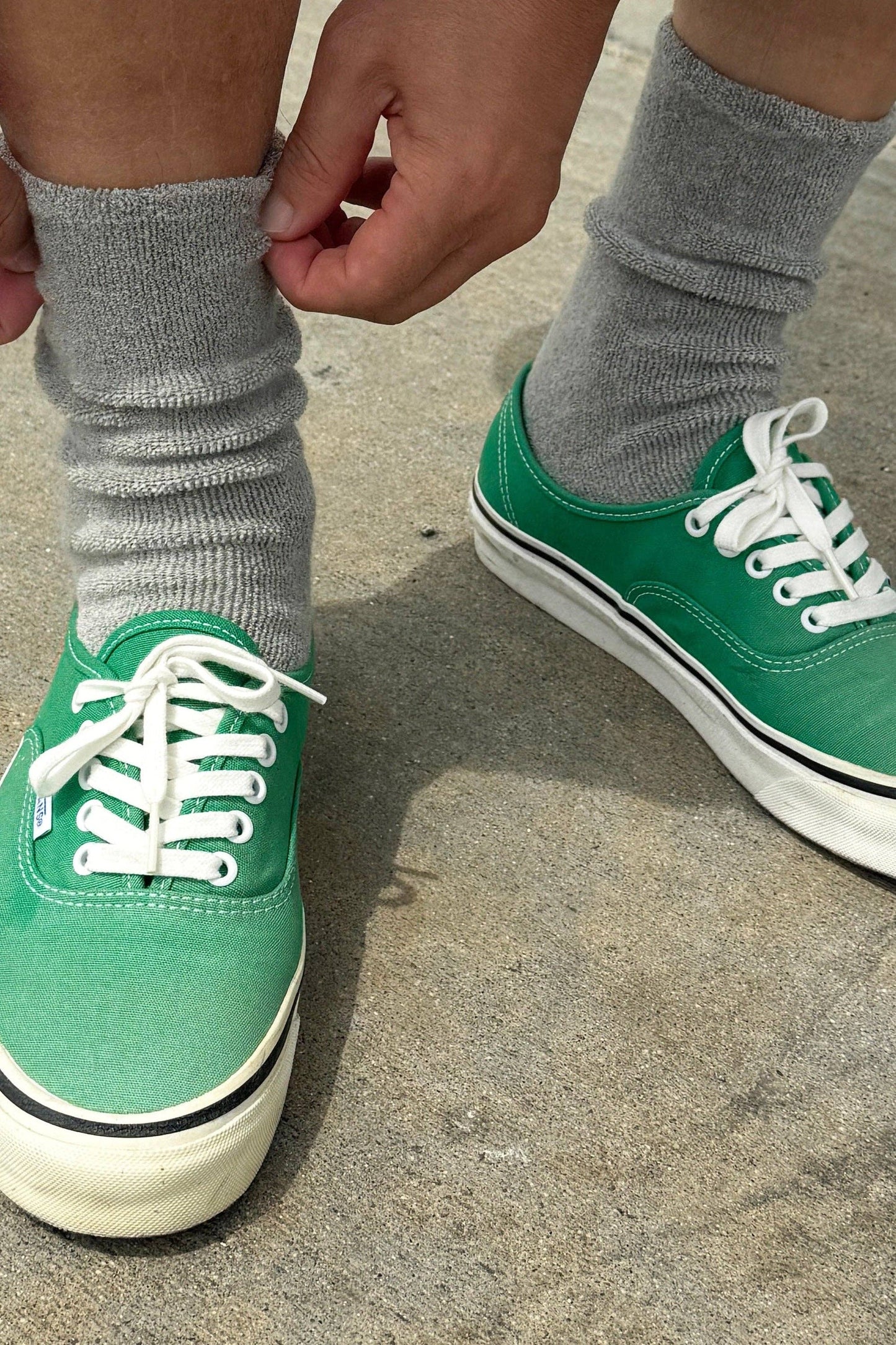 Extended Cloud Socks | Heather Gray