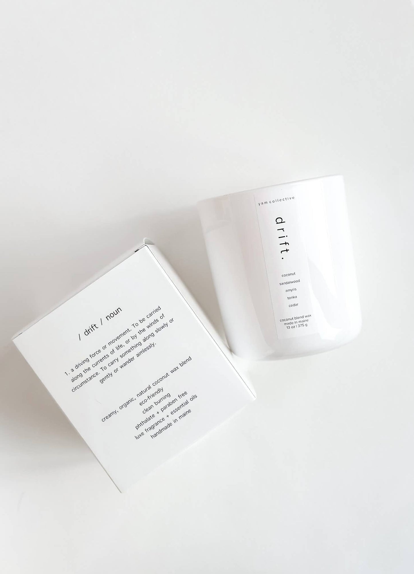 DRIFT Luxe Candle | Santal+Coconut