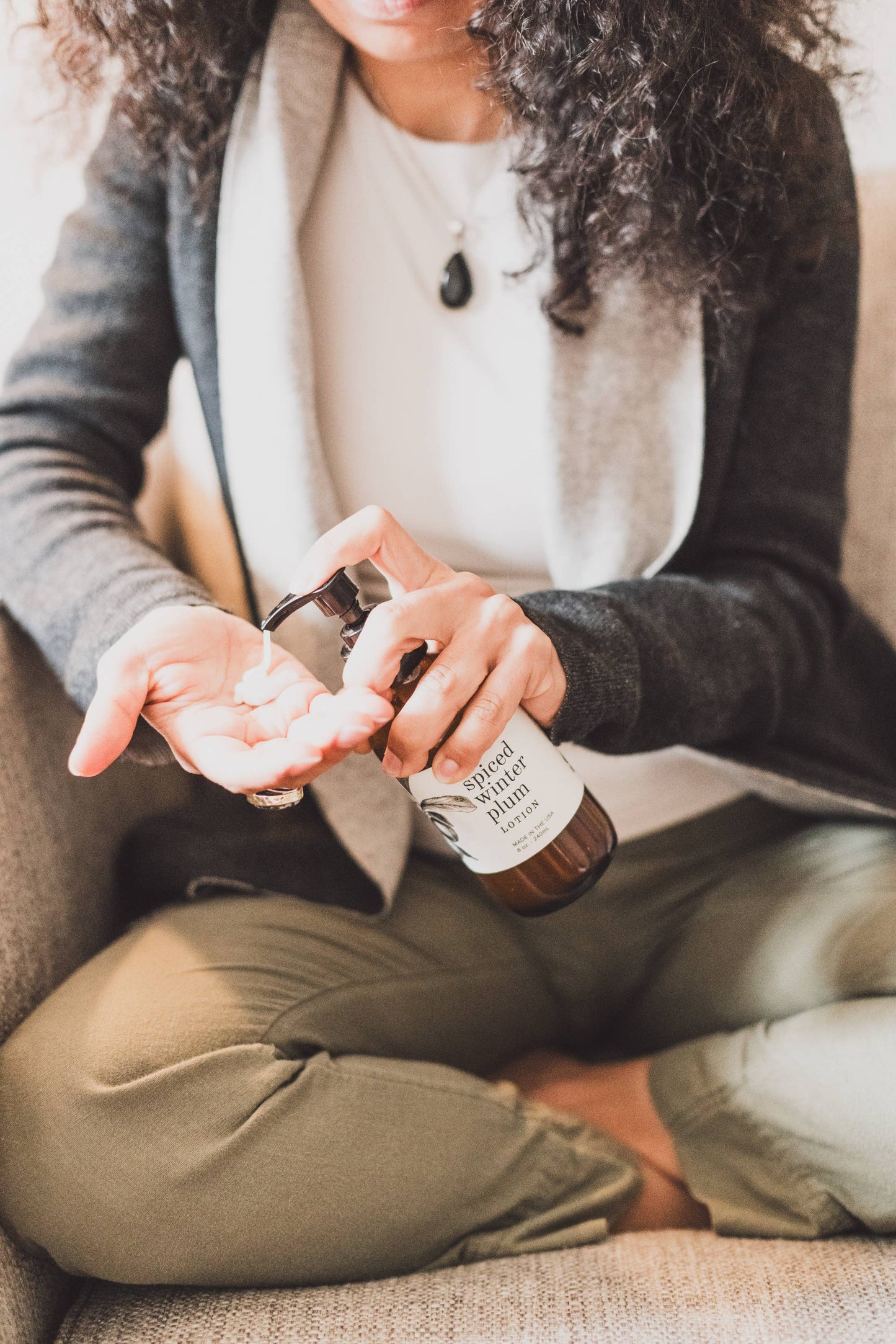 Spiced Winter Plum Hand + Body Lotion | 8 oz