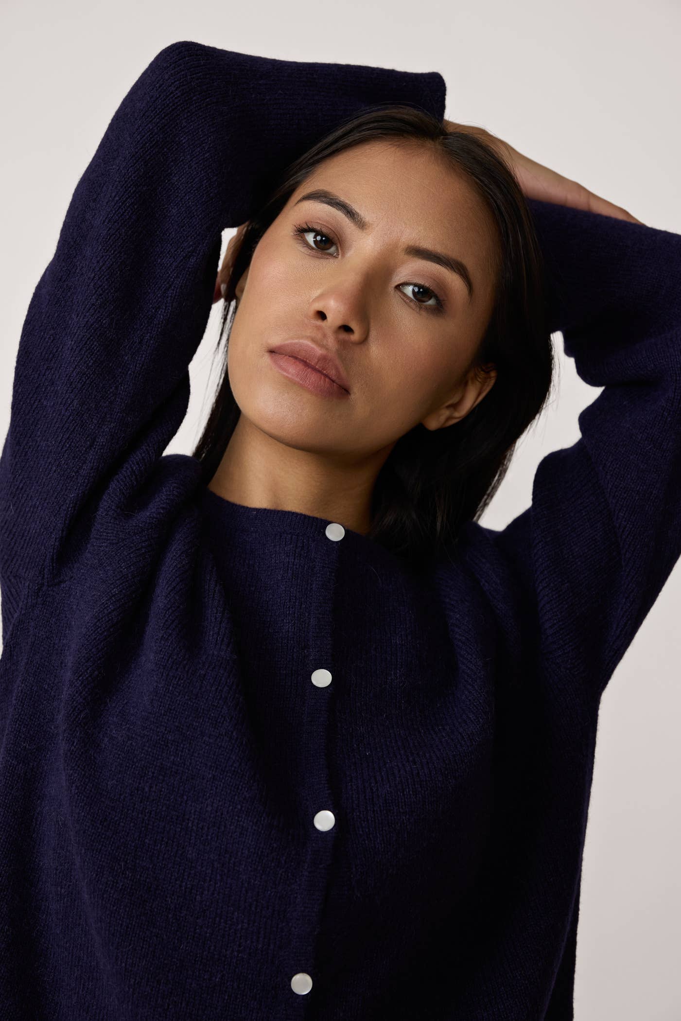 Classic Cardigan | Midnight