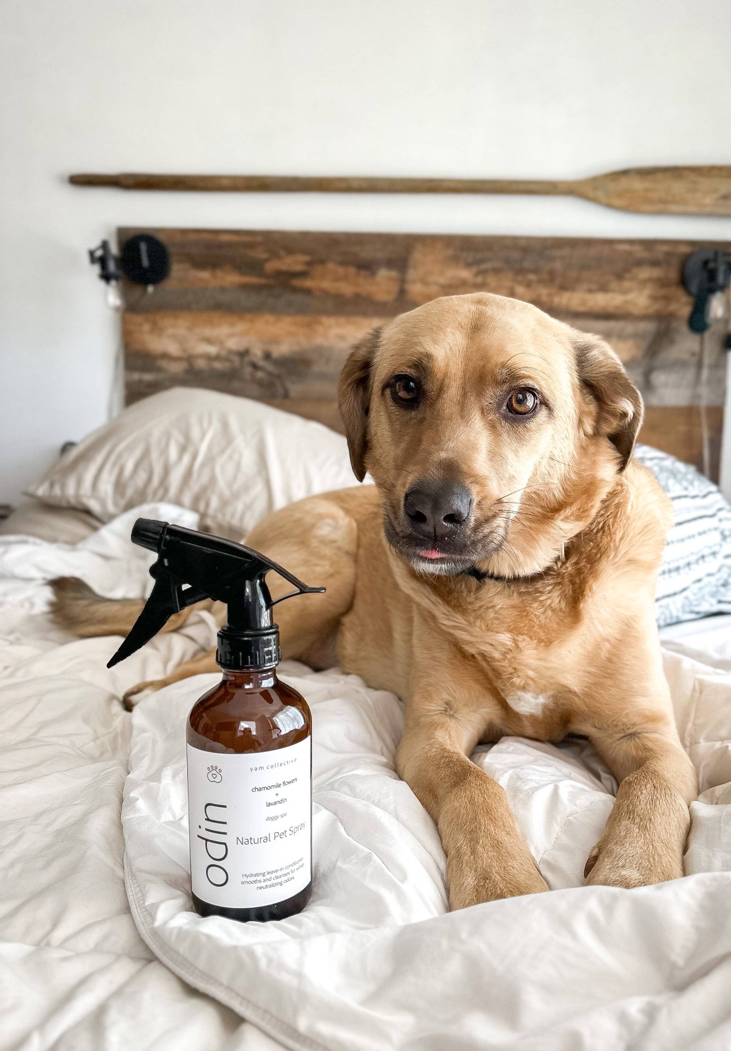Oswald Natural Pet Spray | Rose + Blue Spruce