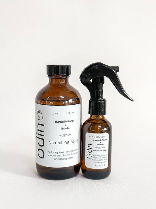 Oswald Natural Pet Spray | Rose + Blue Spruce