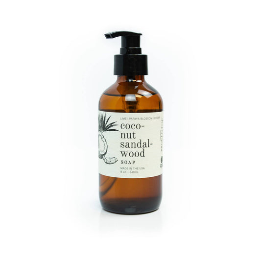 Coconut Sandalwood Hand Soap | 8 oz