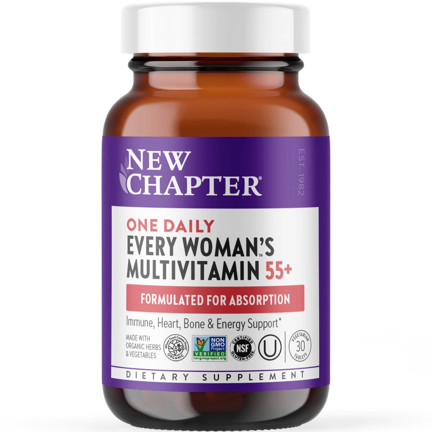 Every Woman's One Daily 55+, Women's Multivitamin | 30 Tablet
