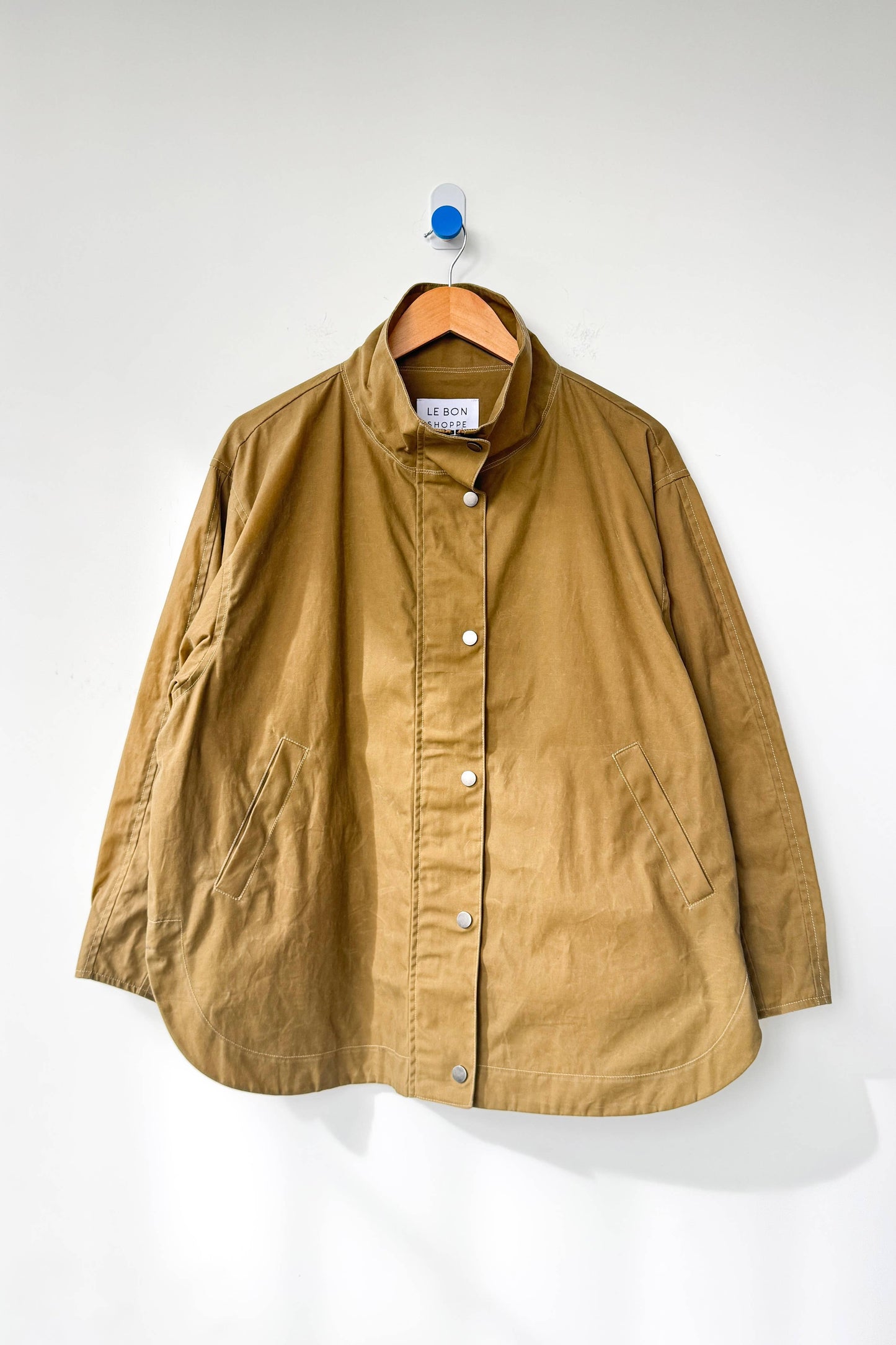 Le Bon Shoppe Blair Waxed Cotton Jacket | Khaki