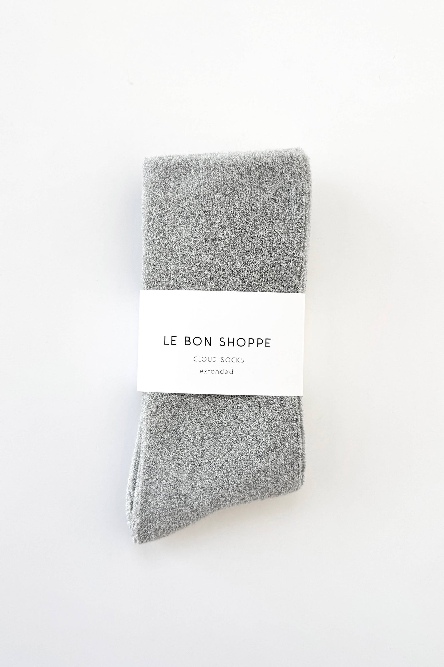 Extended Cloud Socks | Heather Gray