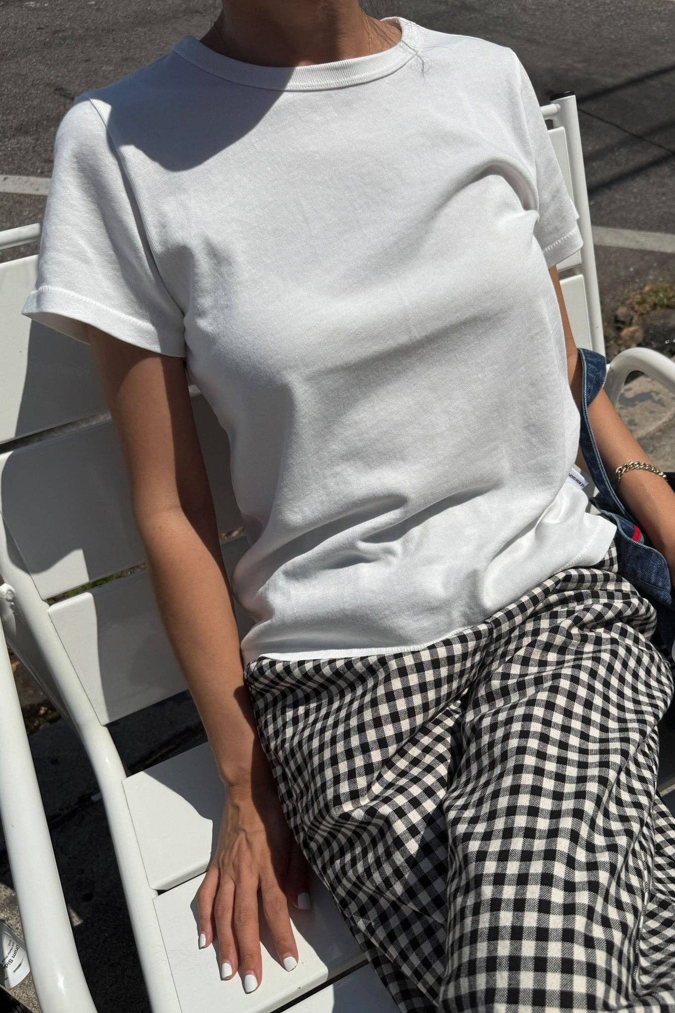 Le Bon Shoppe The Go-To Tee | Vintage White
