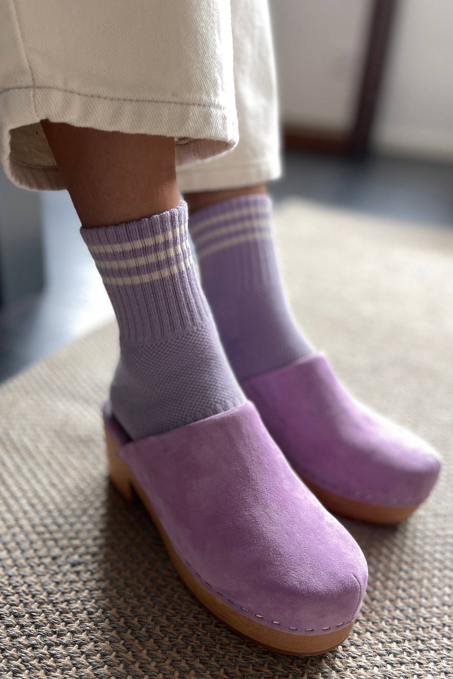 Le Bon Shoppe Girlfriend Socks | Iris