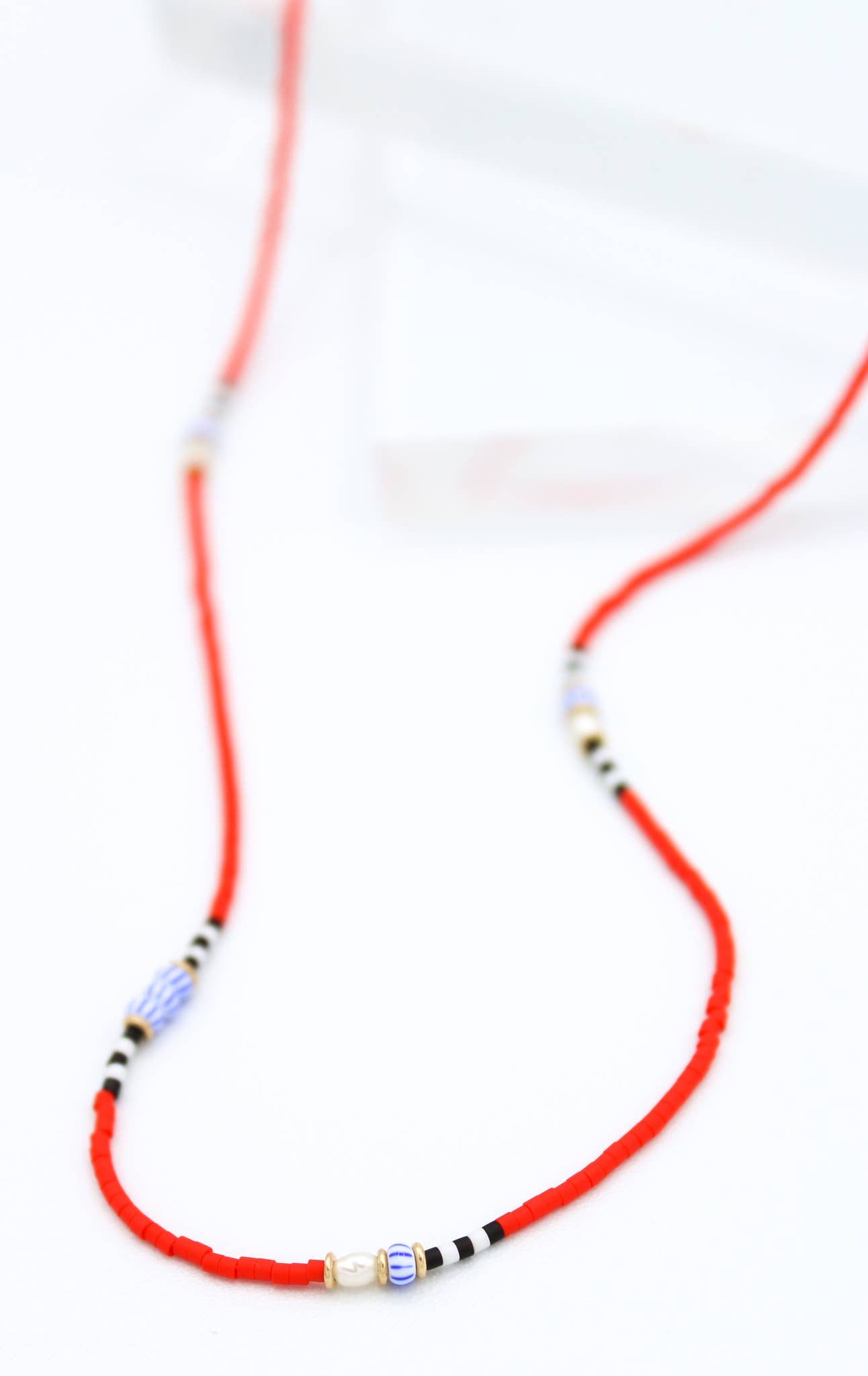 Disco Long Segment Necklace | 18 inch