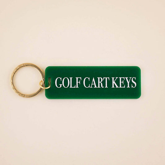 Golf Cart Keys Keychain