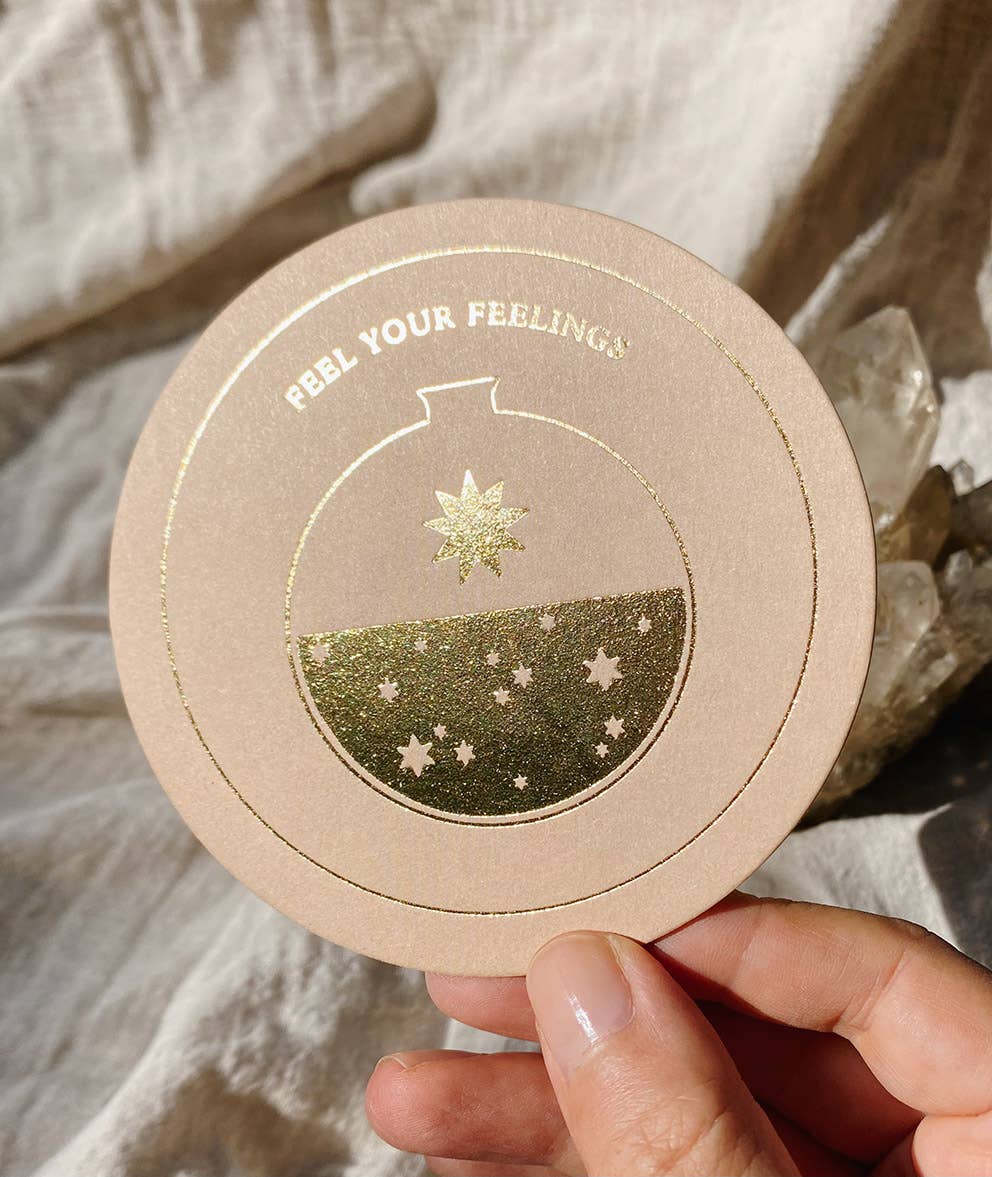 Inner Alchemy Affirmations Deck with Linen Bag | 12 Cards