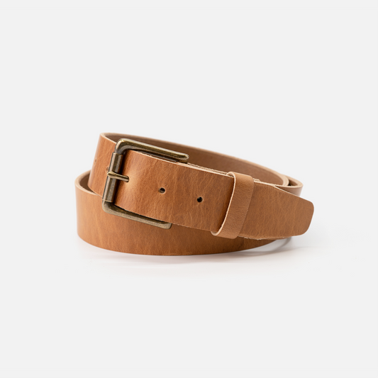 Windom Tan Dublin Leather Belt