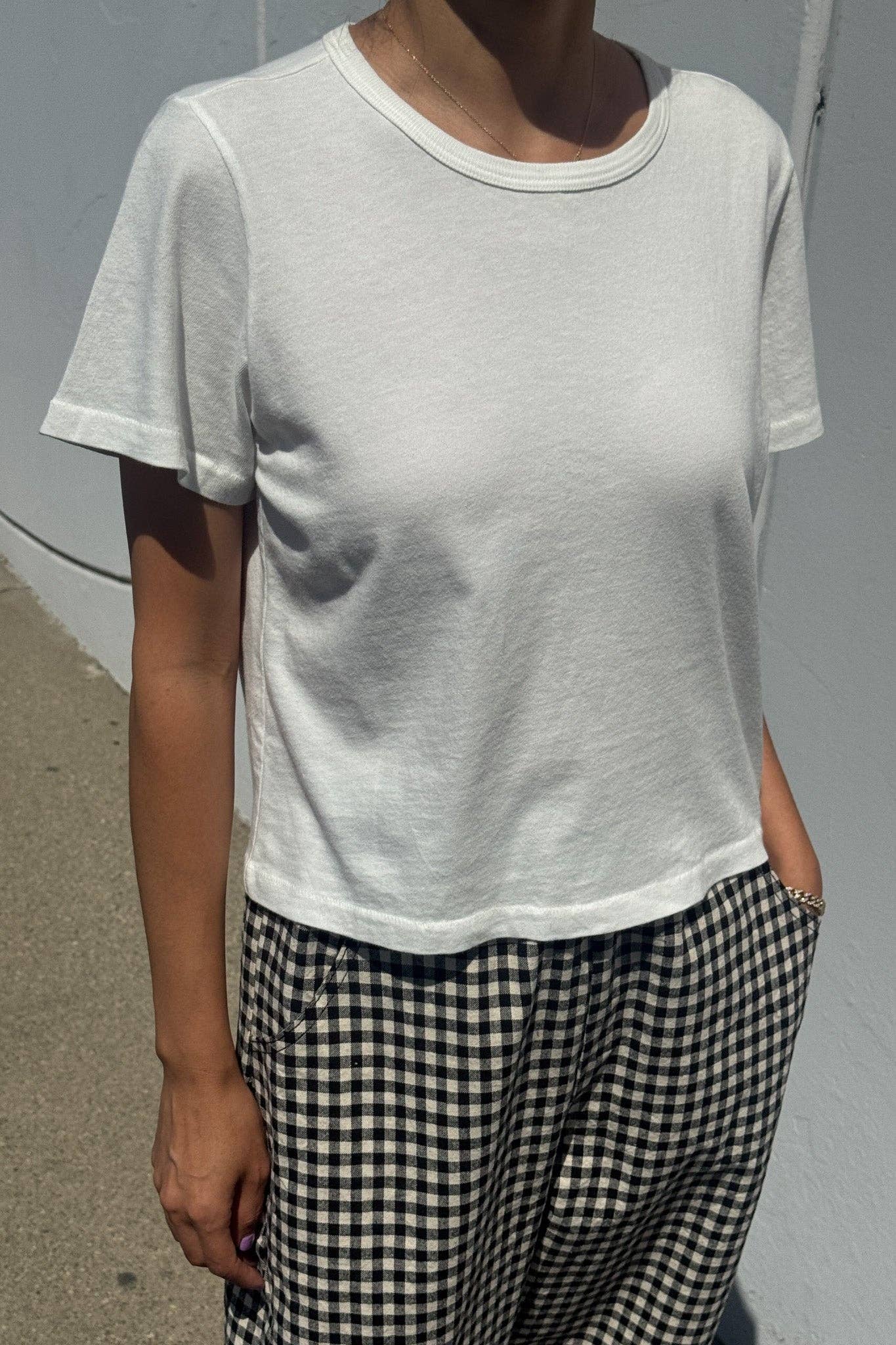 Le Bon Shoppe The Little Boy Tee | Vintage White
