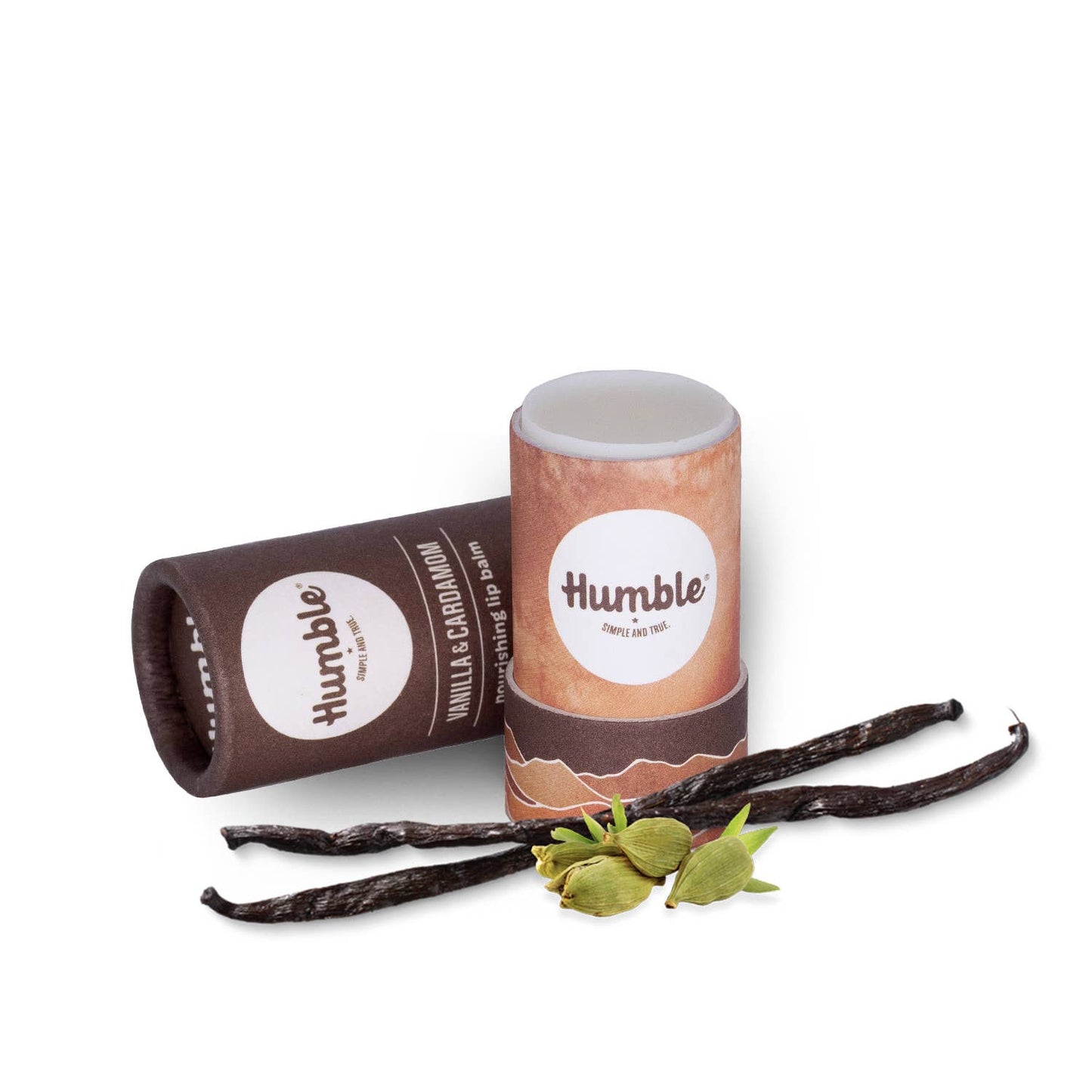Humble Vanilla & Cardamom Plastic-free Lip Balm