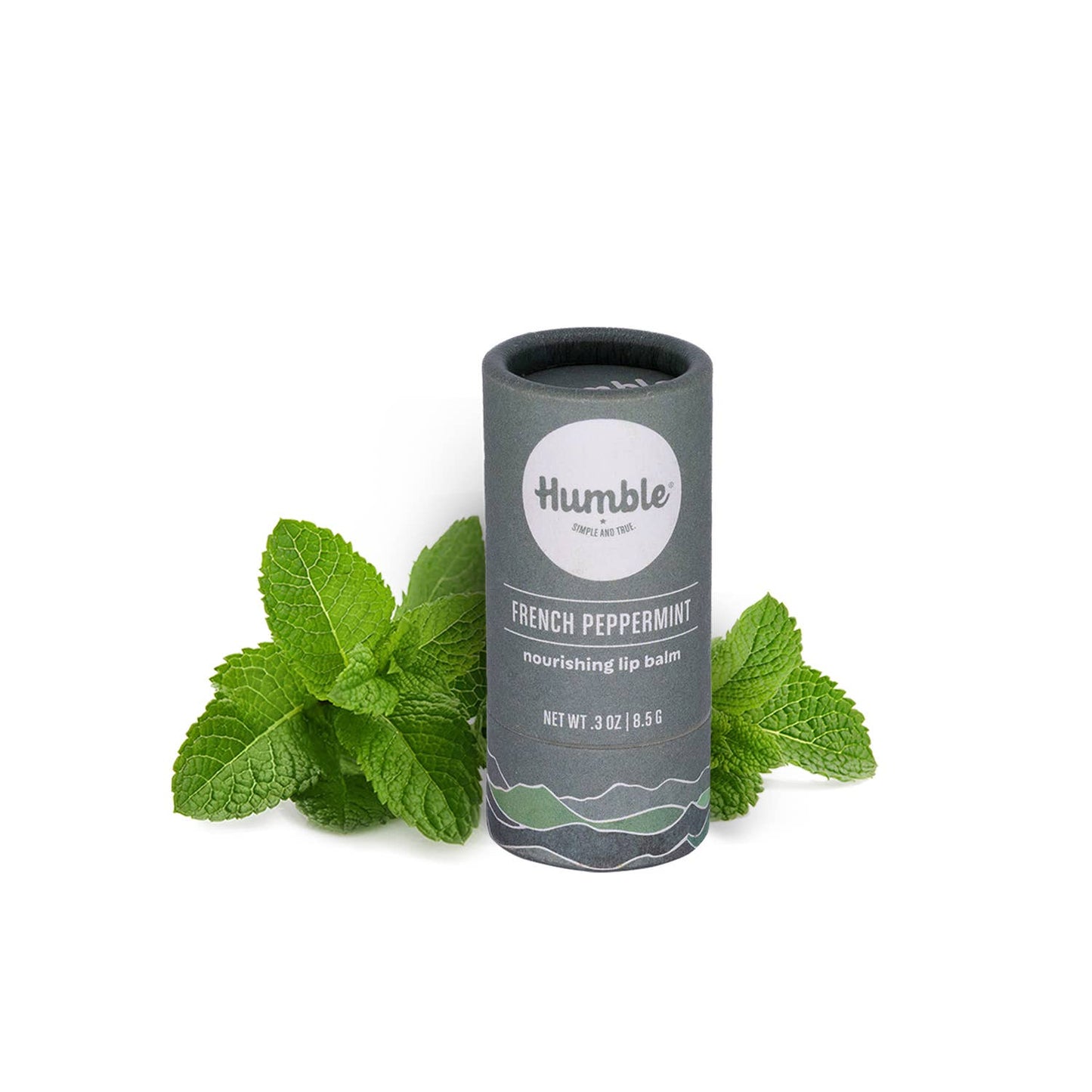 Humble French Peppermint Plastic-free Lip Balm