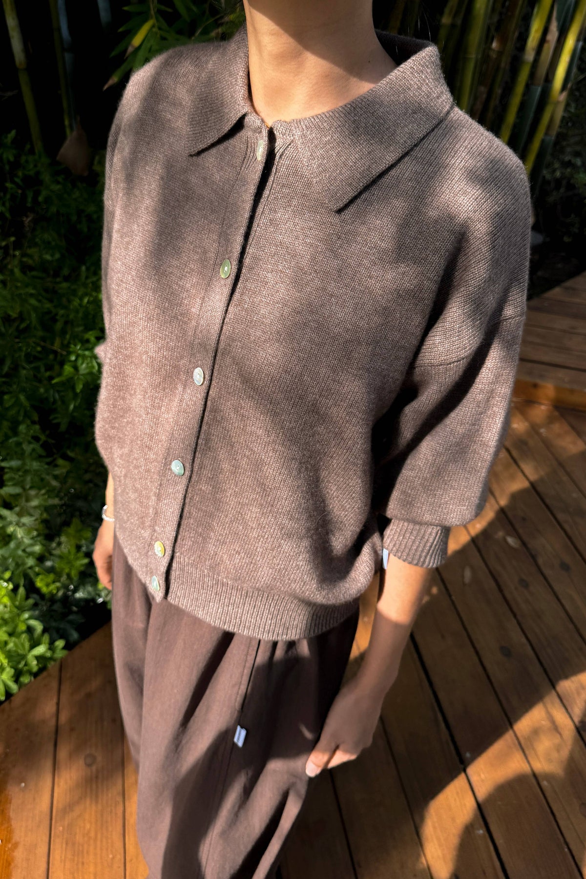 Le Bon Shoppe Lou Cashmere Cardigan | Frappe
