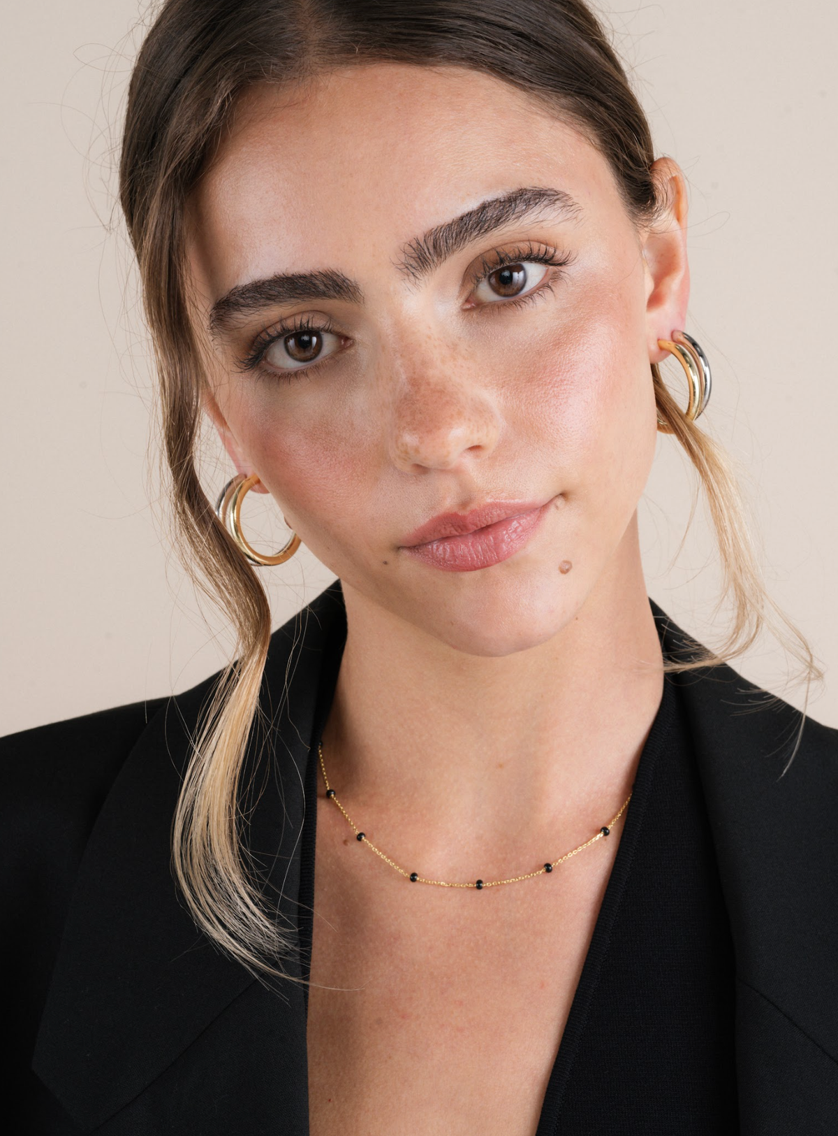 Everyday Gold Hoop Earrings | Large