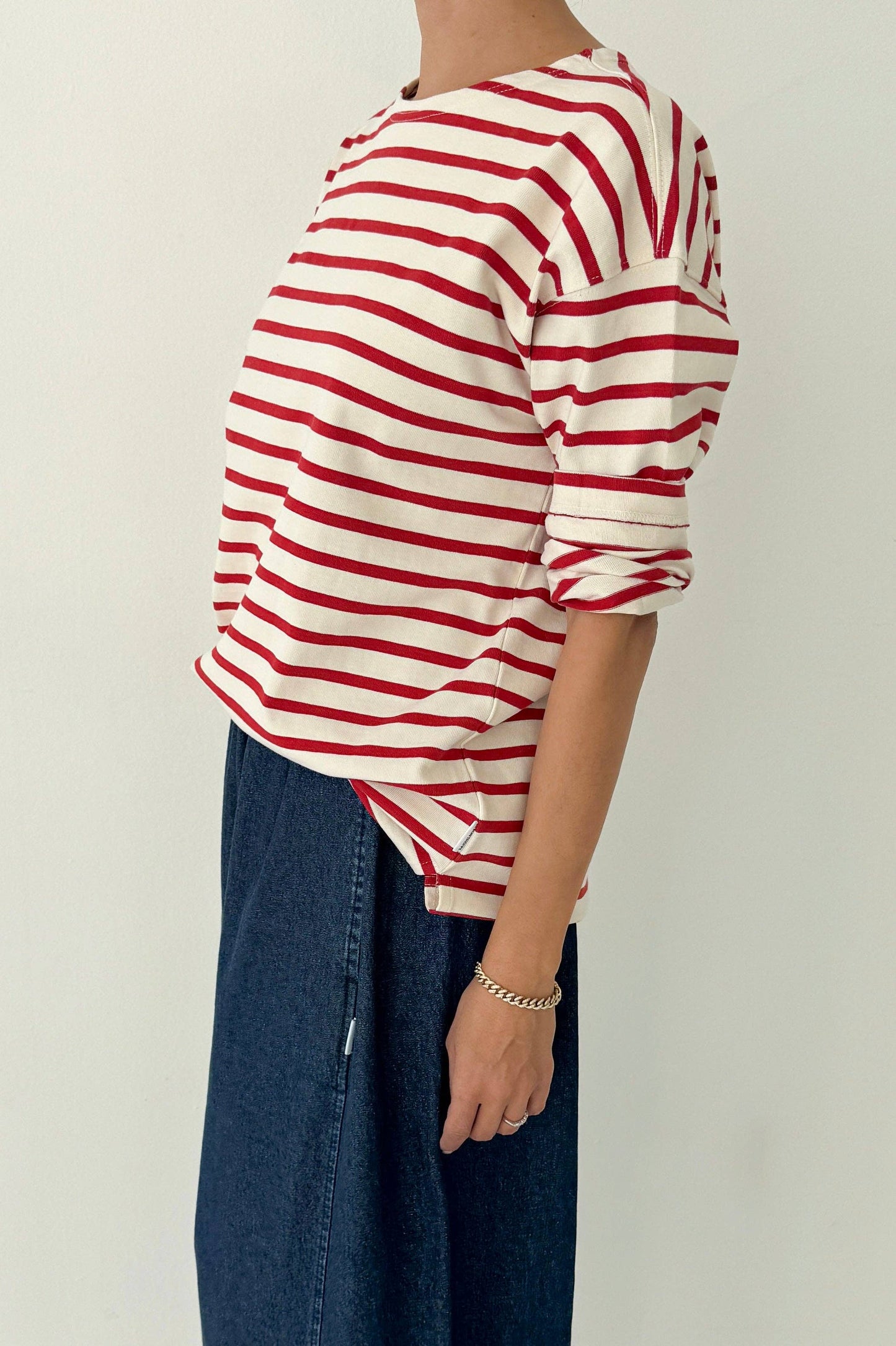 Marseille Top | Red + Cream
