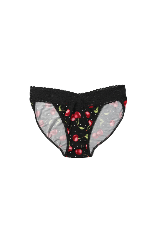 Hanky Panky Dream Ease Printed V-Kini | Cherry Bomb