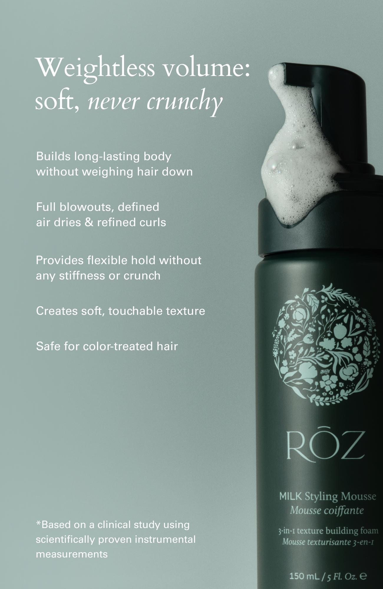 RŌZ Styling Milk Mousse