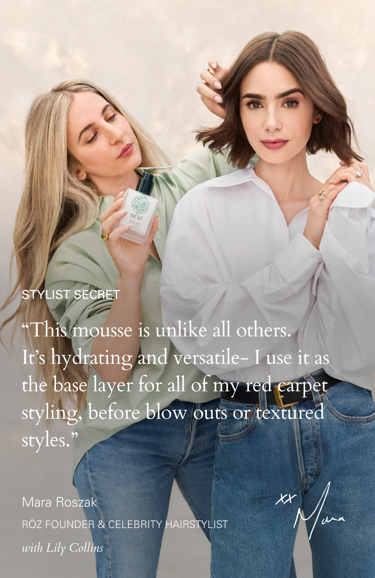 RŌZ Styling Milk Mousse