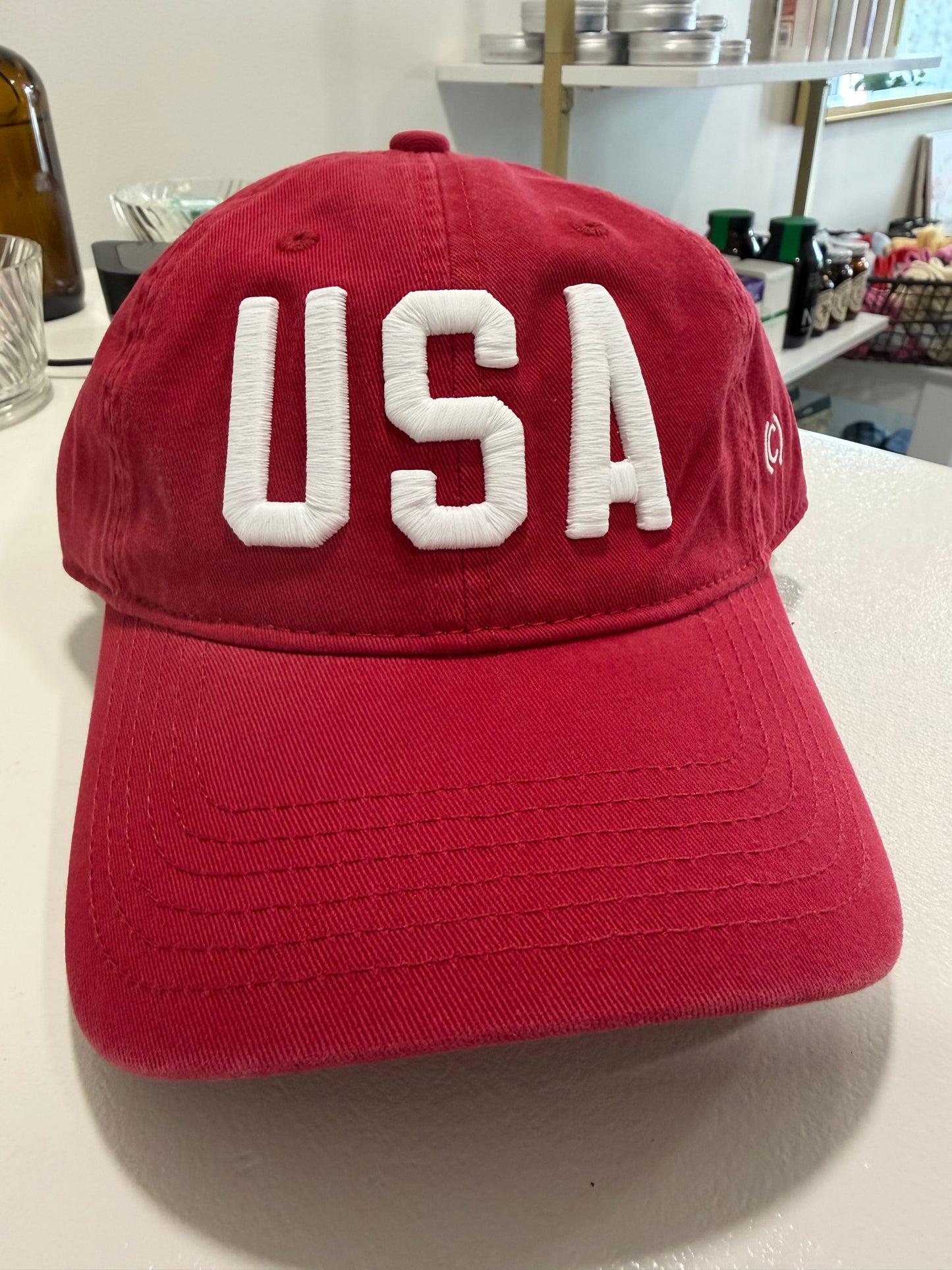 USA Embroidered Dad Hat