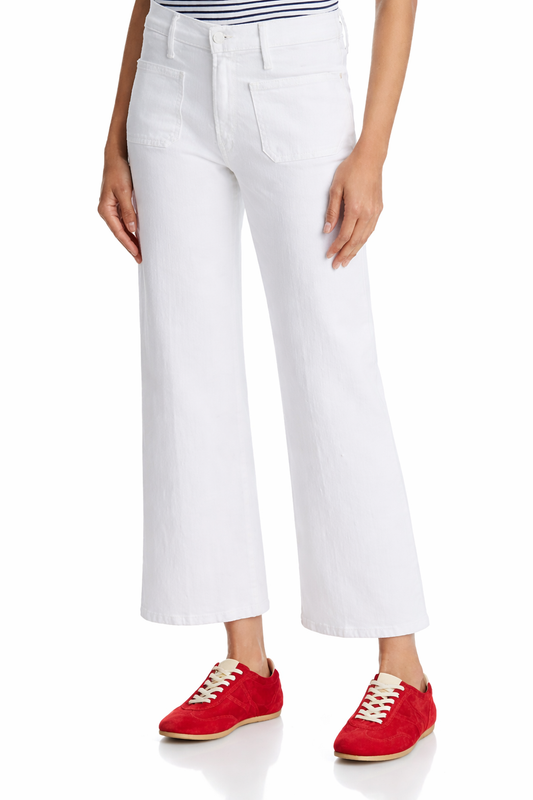 Mother Denim The Patch Pocket Mid Rise Maven Ankle | Totally Innocent