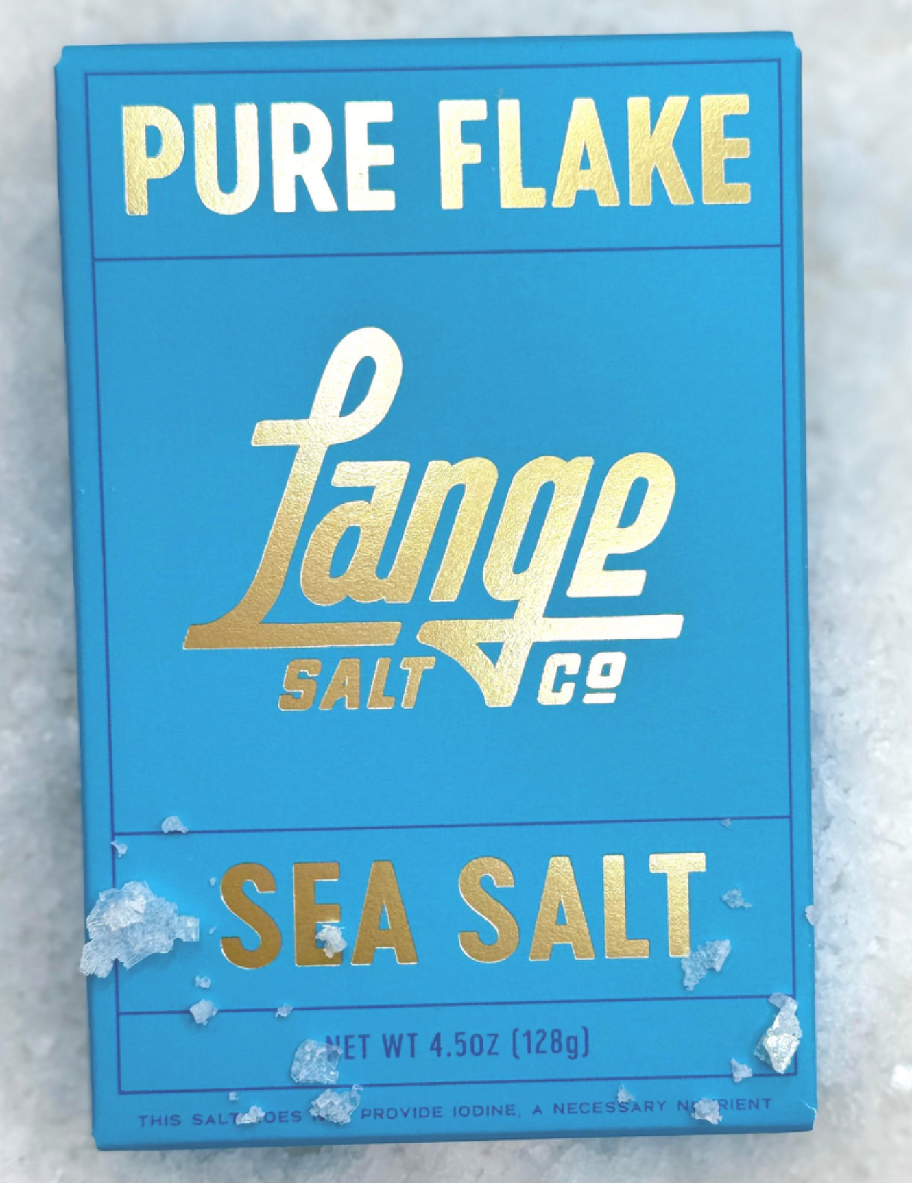 Lange Salt Co. Pure Flake Sea Salt