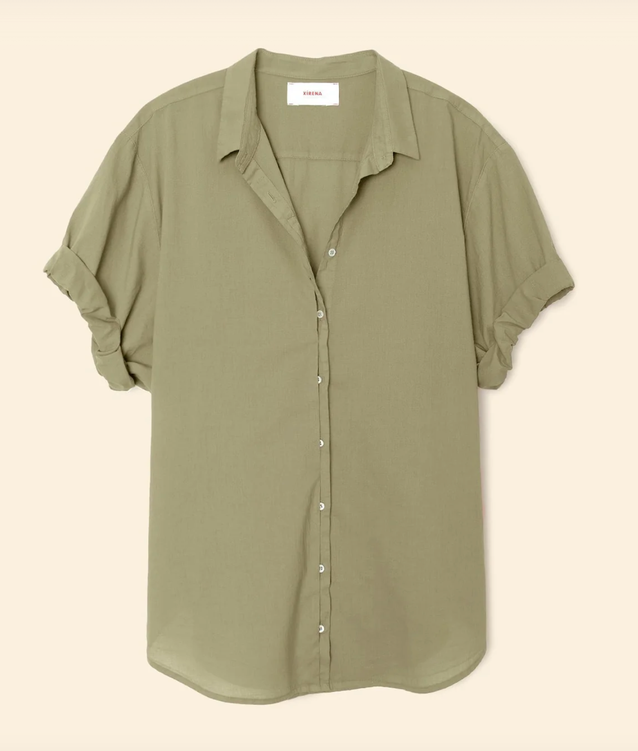 Xirena Channing Shirt | Dark Seagrass