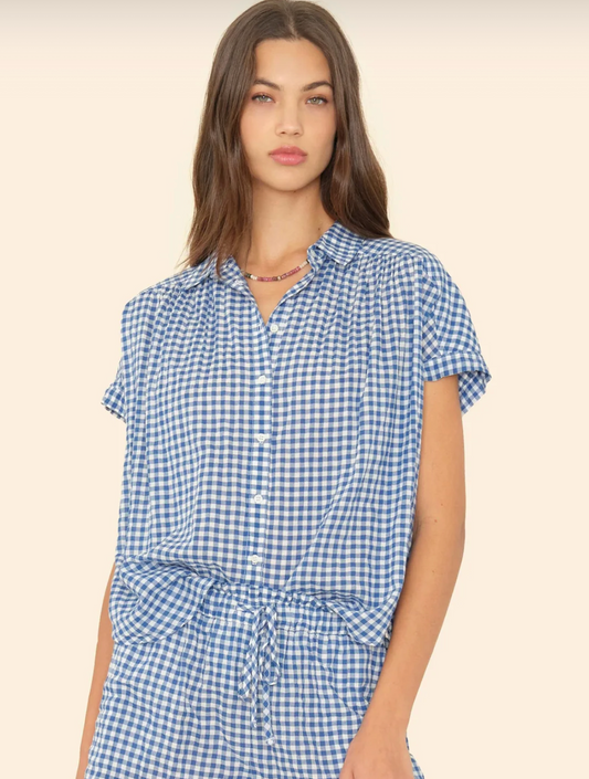 Xirena Paxton Shirt | Atlantic Blue